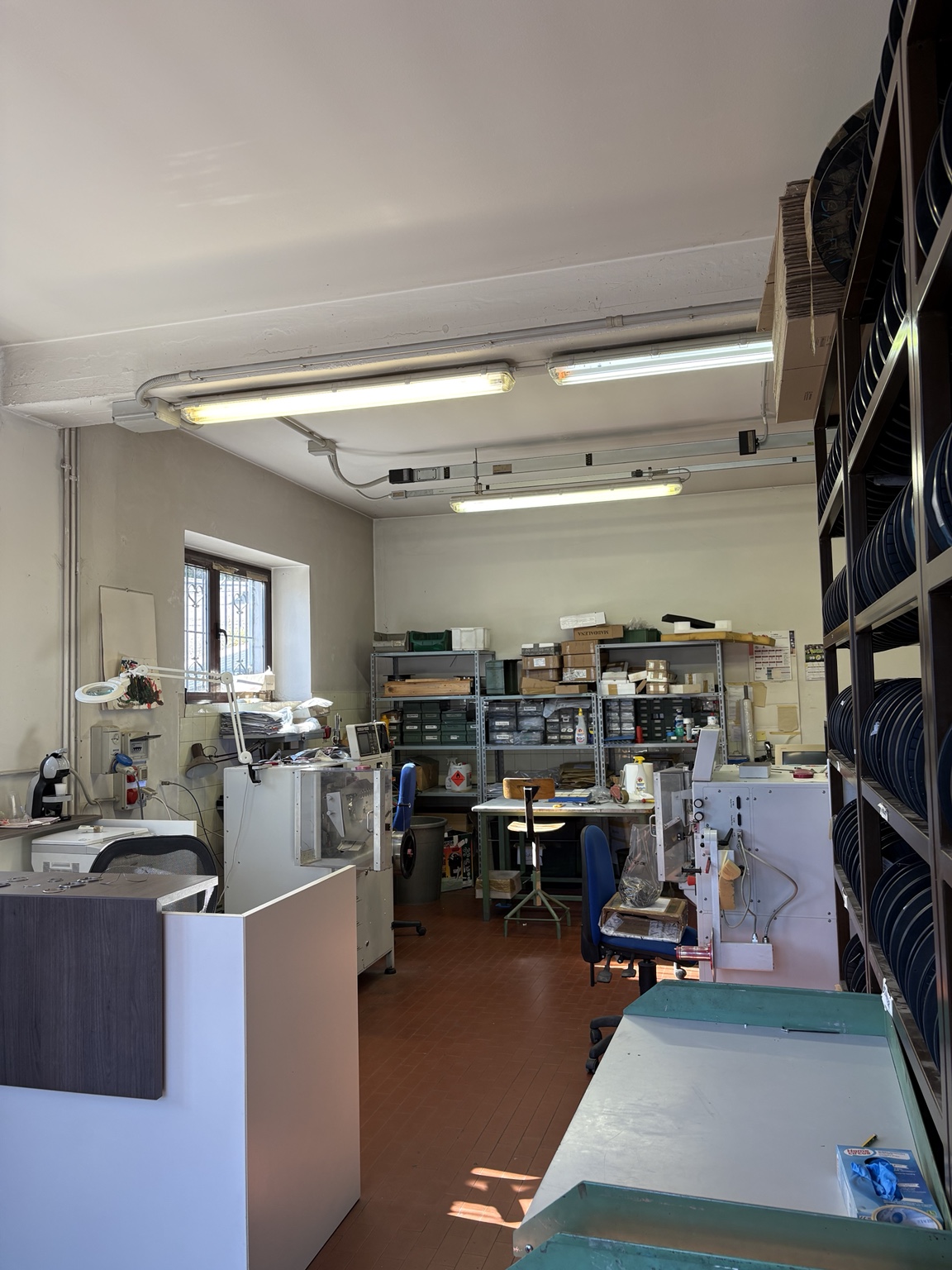 Interno della sede produttiva